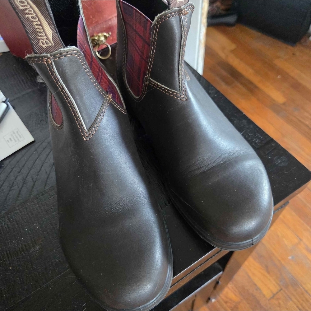 Blundstone Men's Dark Brown Leather Boots